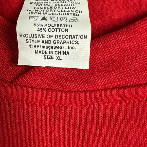 Dale Earnhardt Jr Nascar Chase Authentic Sweatshirt Mens XL Red Black Crewneck - Picture 5 of 13